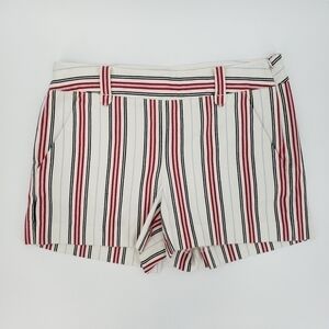 𝅺Ann Taylor Loft Women's Riviera Striped Shorts